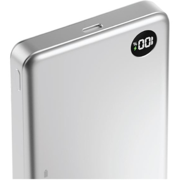 Внешний аккумулятор Olmio QM-16 10000mAh 044475 (серебристый)