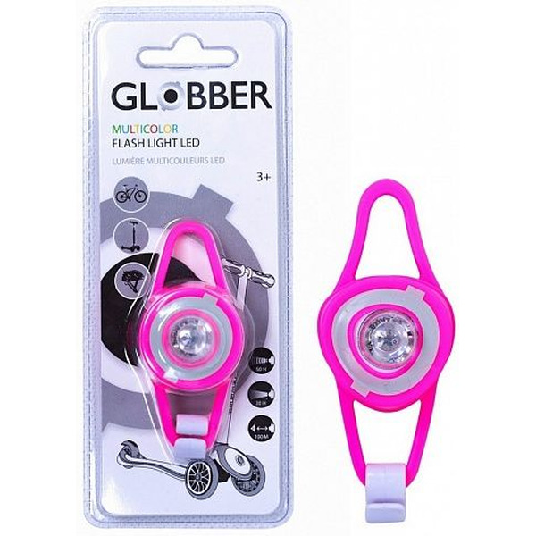 Фонарик GLOBBER 522-110 (розовый)