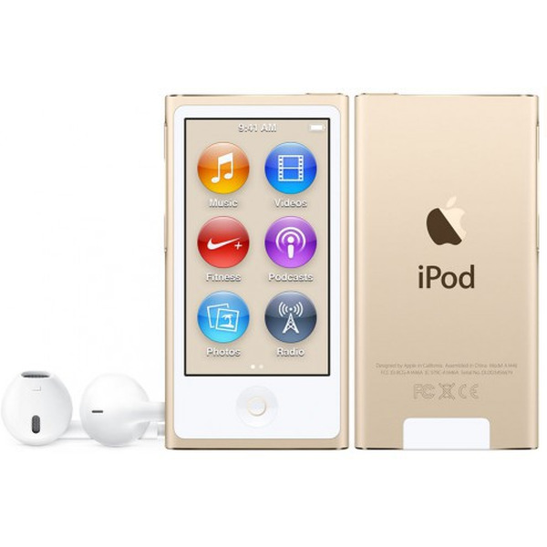 Плеер APPLE IPOD NANO MKMX2QB/A 16GB GOLD