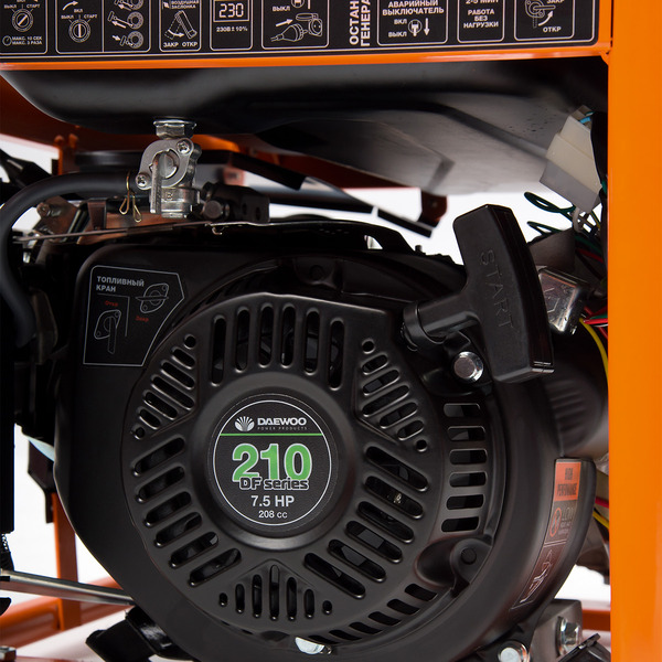 Генератор Daewoo Power GDA 3500DFE