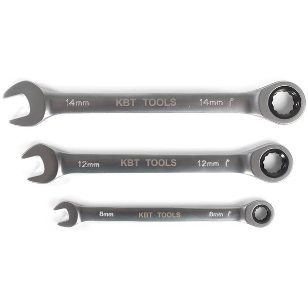 Ключ KBT Professional комбинированный трещоточный 15 мм