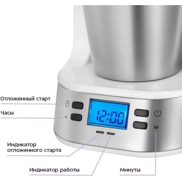 Кофеварка Kitfort КТ-7625