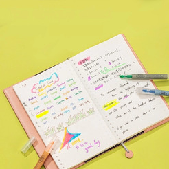 Набор текстовыделителей DELI EU624 (6 цветов)