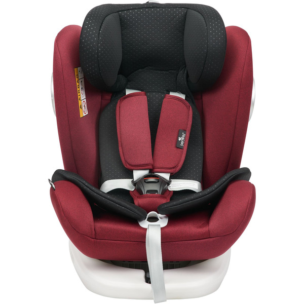Автокресло Lorelli Lusso SPS Isofix (красный/черный)