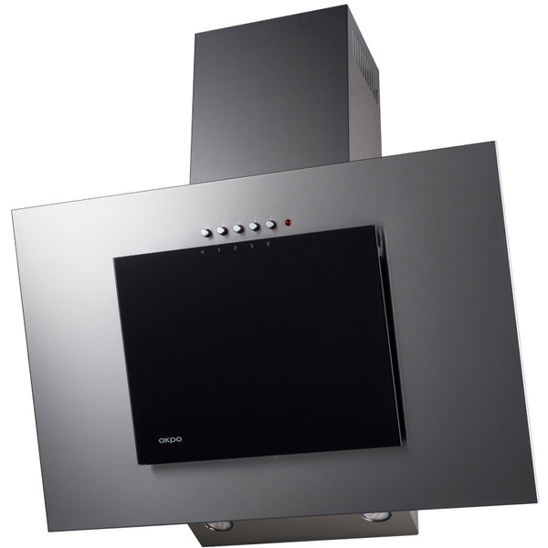 Вытяжка Akpo Nero Eco 60 WK-4 (серый, черное стекло)