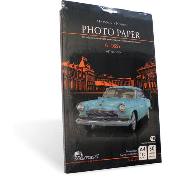 Фотобумага Revcol Глянцевая A4 150 г/м2 50 л