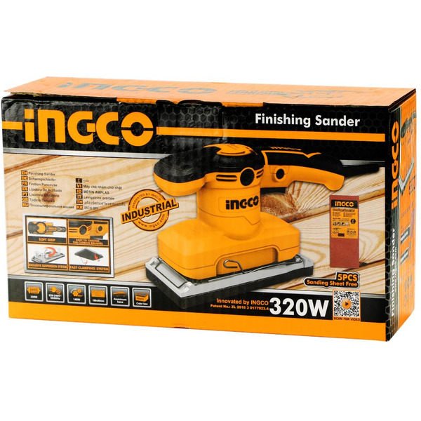 Виброшлифмашина Ingco FS3208