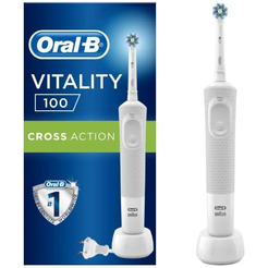 Электрическая зубная щетка Oral-B Vitality 100 Cross Action D100.413.1 (белый)