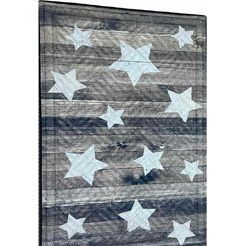 Коврик грязезащитный Multy Home Rambo-Lima 43x63 SH50001583(серо-бежевый со звездами)