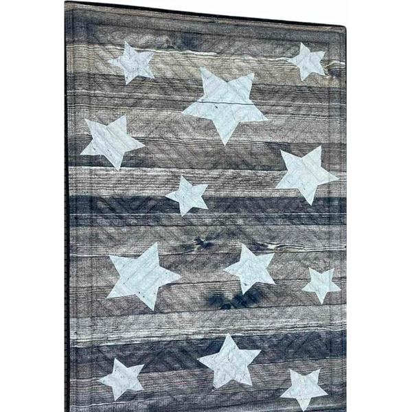Коврик грязезащитный Multy Home Rambo-Lima 43x63 SH50001583(серо-бежевый со звездами)