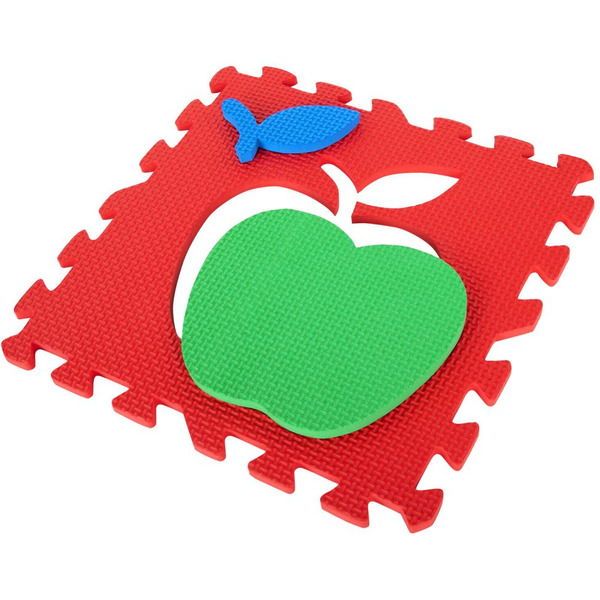 Коврик-пазл напольный ЮНЛАНДИЯ Фрукты-овощи 664665