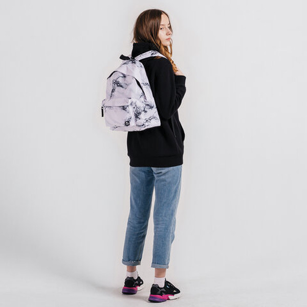 Рюкзак BRAUBERG СИТИ-ФОРМАТ White marble 229886