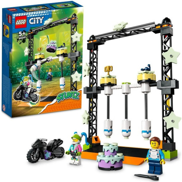 Конструктор LEGO City 60341 Трюковое испытание Нокдаун