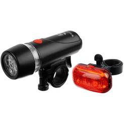 Комплект велосипедных фонарей Jingyi JY-808C+JY-289T