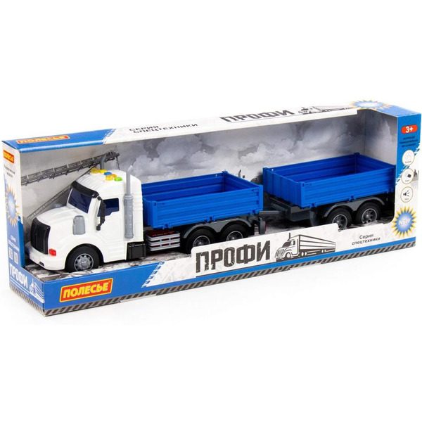 Автомобиль бортовой с прицепом Полесье 92564 Профи