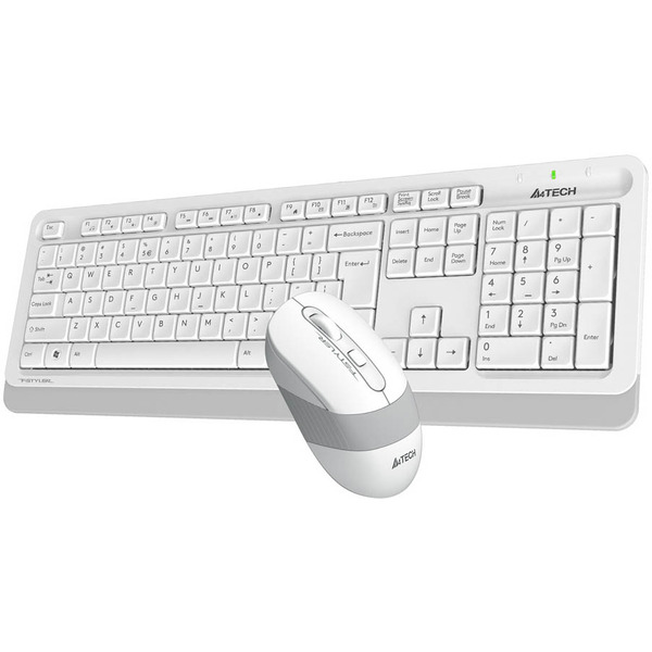 Клавиатура + мышь A4Tech Fstyler FG1010 (белый/серый)