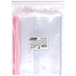 Пакеты фасовочные BRAUBERG Zip Lock 608184 (100 шт)