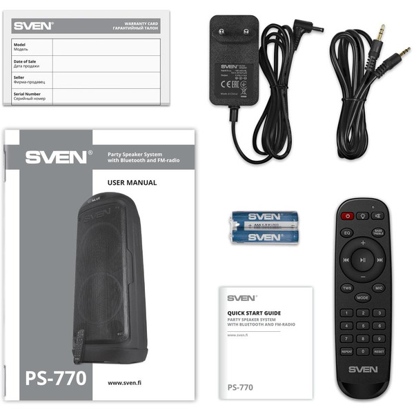 Колонка для вечеринок SVEN PS-770