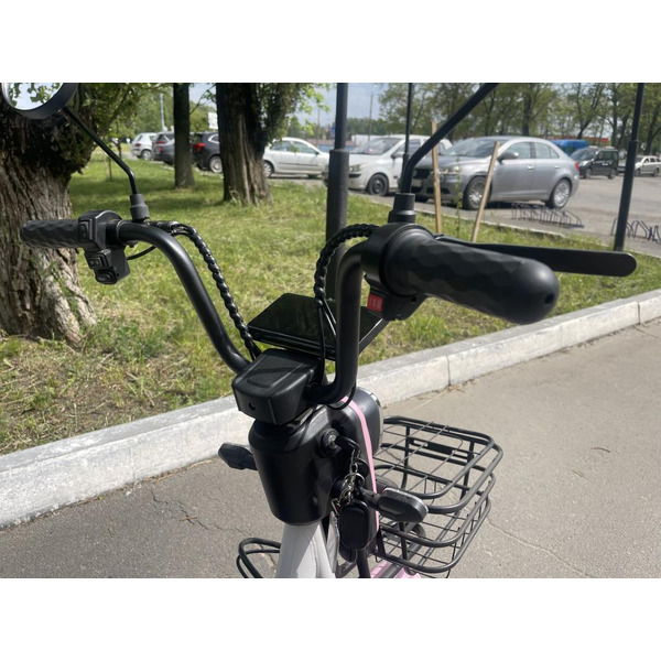 Электровелосипед AVM Delta Lite (розовый)