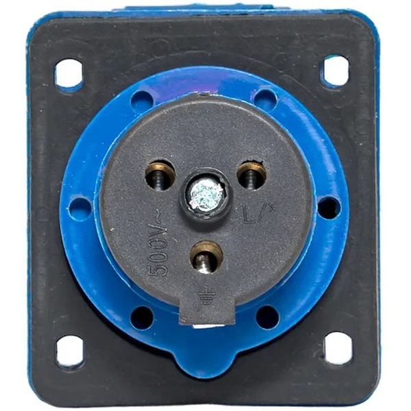 Розетка стационарная внутренняя EKF 413 2Р+РЕ 16А 220В IP44 PROxima