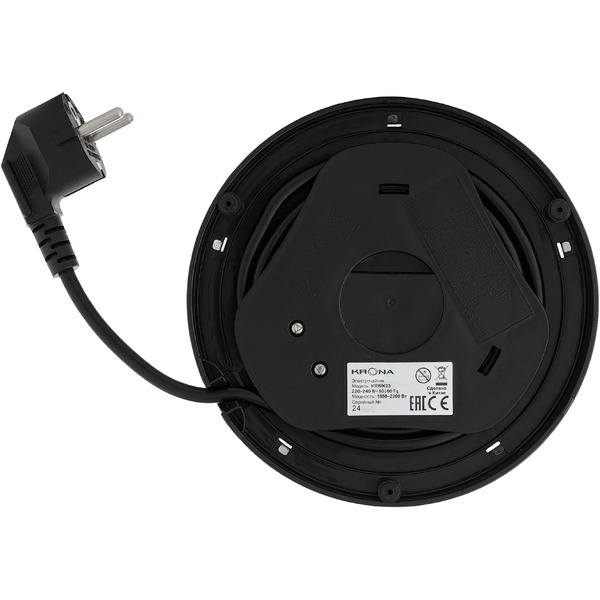 Электрический чайник Krona Stahl Black 1,7л (KRWK03)