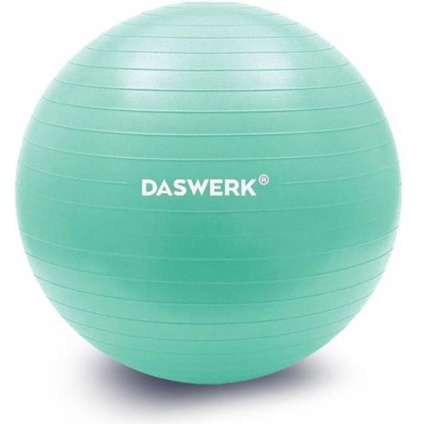 Мяч гимнастический (фитбол) DASWERK 680015 65 см с ручным насосом