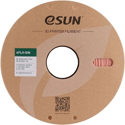 Пластиковая нить ESUN ePLA-Silk 1,75 мм 1 кг (розовое золото)