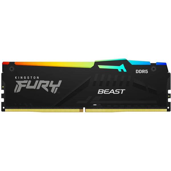 Оперативная память Kingston FURY Beast RGB 8ГБ DDR5 5200 МГц KF552C40BBA-8