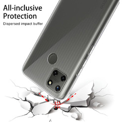Бампер Bingo TPU 2.0mm для REALME C25/C25s Белый