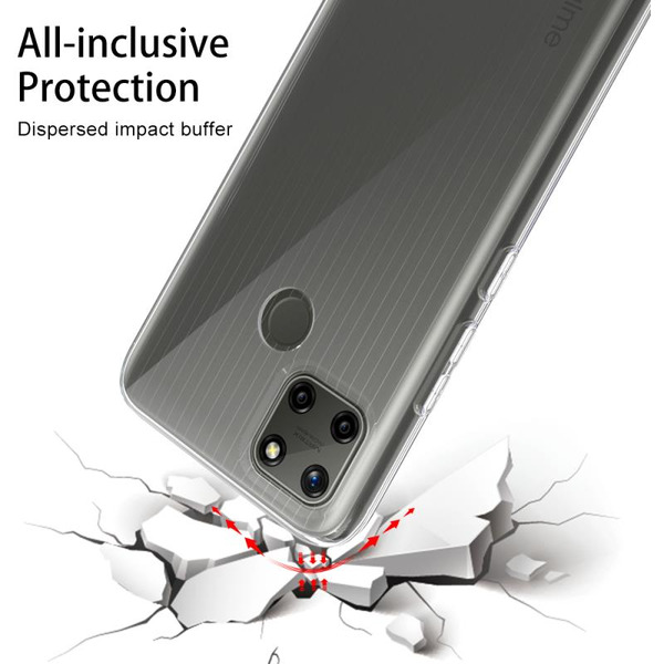 Бампер Bingo TPU 2.0mm для REALME C25/C25s Белый