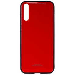 Накладка CASE Glassy Huawei Y8p (красный)