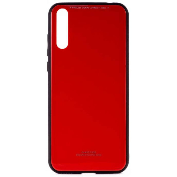 Накладка CASE Glassy Huawei Y8p (красный)