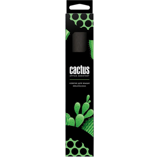 Коврик для мыши Cactus Black Mesh CS-MP-D02M