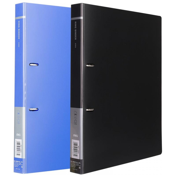 Папка Deli 5383 (черный)