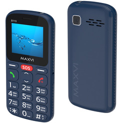 Мобильный телефон Maxvi B115 (синий)