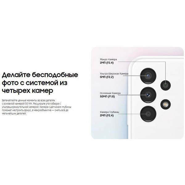 Смартфон Samsung Galaxy A13 SM-A137FLBGMEB 4GB/64GB (голубой)