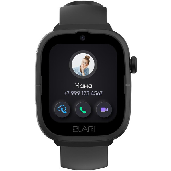 Часы-телефон Elari Go 4G (KP-4G-Go) черный