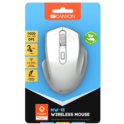 Мышь CANYON CNE-CMSW15PW