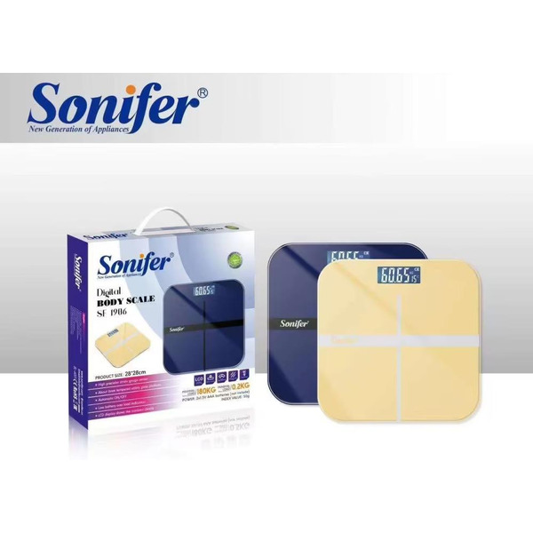 Напольные весы Sonifer SF-1906 (синий)