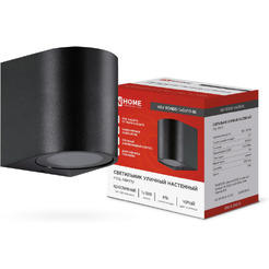 Светильник уличный настенный односторонний IN HOME НБУ RONDO-1хGU10-BL(4690612044668)