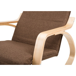 Кресло-качалка Calviano Relax 1101 (светло-бежевое)