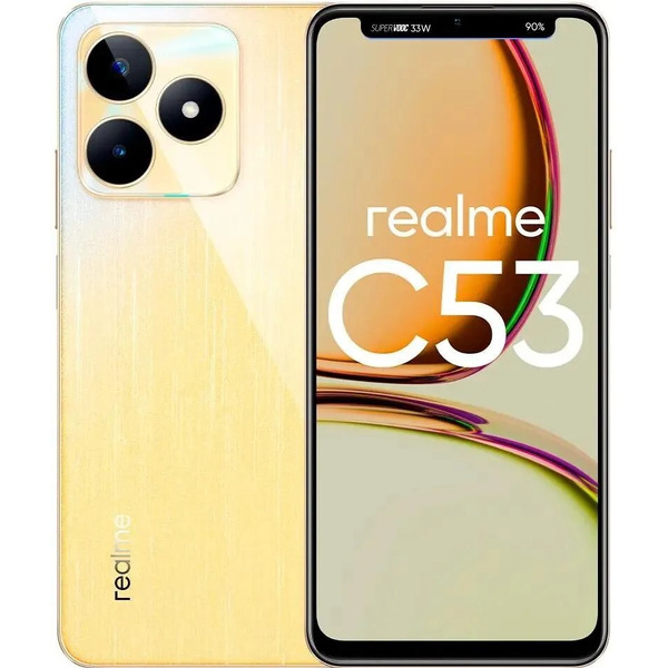 Смартфон Realme C53 (RMX3760) 6GB/128GB (золотистый)