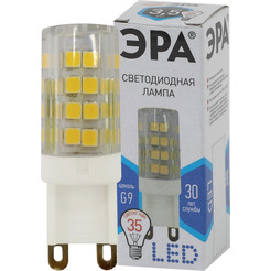 Лампочка ЭРА STD LED JCD-3.5W-CER-840-G9