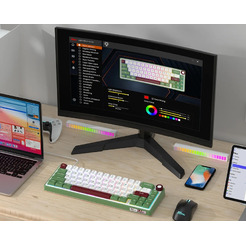 Клавиатура Royal Kludge R65 (Green Sand, RK Brown)