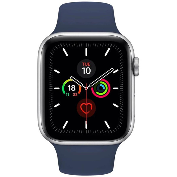 Ремешок Bingo Silicone для APPLE Watch 42/44/45mm (S) Темно-синий