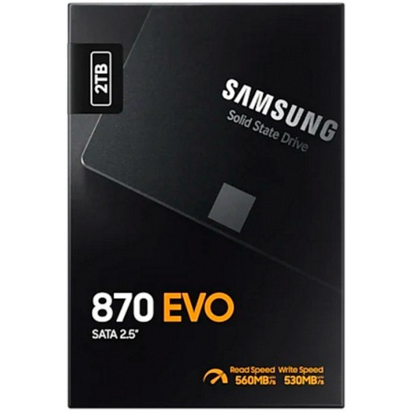 SSD Samsung 870 Evo 2TB MZ-77E2T0BW