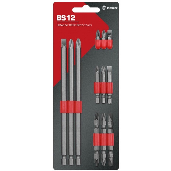 Набор бит Deko BS12 Set 12 (065-0695)