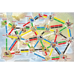 Настольная игра Hobby World Ticket to Ride Junior: Европа