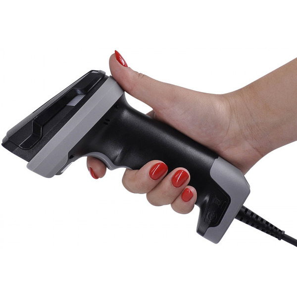 Сканер штрих-кода Mertech 2425 HR Ai 2Core XLaser USB/USB эмуляция RS232 (черный)