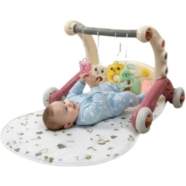 Детские ходунки BubaGo Buzzle BG 184-1 (Коралловый)